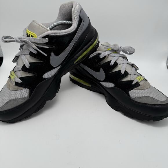Size 11 - Nike Air Max 94 Men’s Wolf Grey Black Volt Custom AV2300-001 - Picture 7 of 9